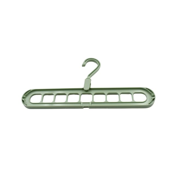 HOLE PLASTIC HANGER HANGING HOOK INDOOR WARDROBE CLOTHES ORGANIZATION STORAGE BALCONY WINDOWSILL SUIT RACKS - Image 4