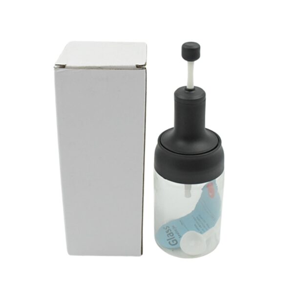 All-in-One Seasoning Jar: Heat-Resistant Glass with Spoon (1 Pc) - Image 3