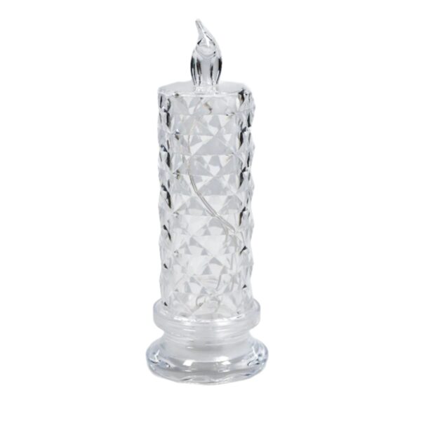 Rose Candles for Home Decoration, Crystal Candle Lights - Image 4