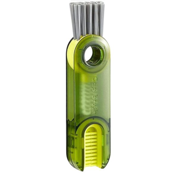 3in1 Multifunctional Cleaning Brush, Bottle Cleaning Brush, Cup Cleaner Brush, for Bottle Cup Cover Lid Home Kitchen Cleaning Tool (1 Pc / Mix Color) - Image 6