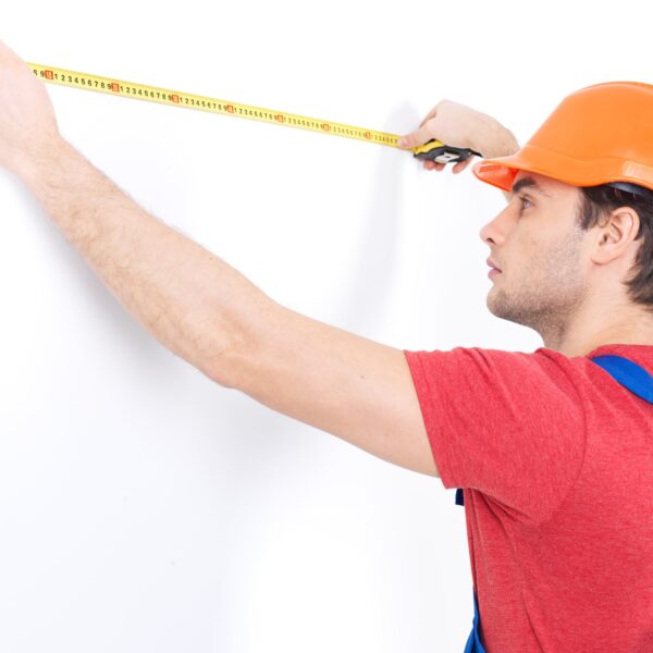 5 Meter Measuring Tape with Press Release Locking System, Measuring Tape with Transparent Gripper for Engineering/Hight/Decoration Measurement - Image 6