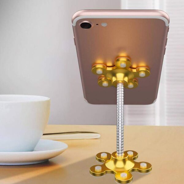 Phone Holder, 360°Rotatable Phone Stand Multi-Function Double-Sided Suction Cup Mobile Phone Holder  vip stand( MOQ :- 6 Pc ) - Image 7