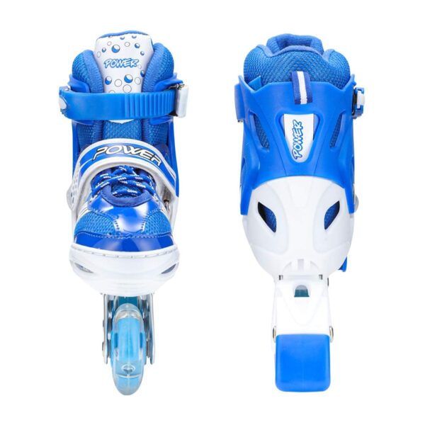 Inline Skates With Led Flashing Light Wheel With Adjustable Length Skate Premium High Quality Skates Pair (Roller Skate , Skating) - Image 8