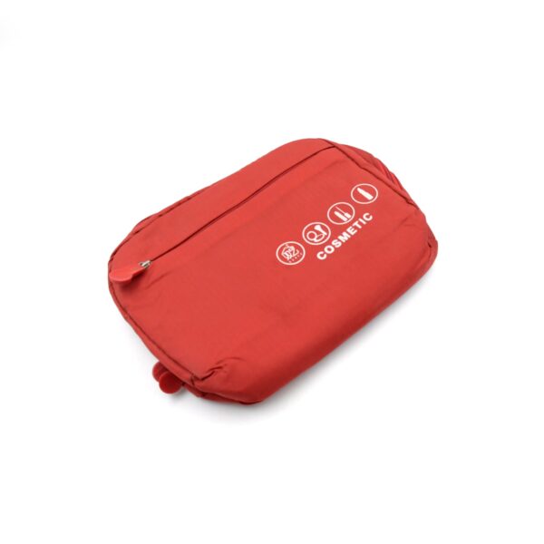 Travel Wash Bag Multi-Functional Waterproof Cosmetic Storage Bag Handheld Foldable Hook Cosmetic Bag with Zipper Closure Handbag Portable Classification Bags(1 Pc Mix Design) - Image 15