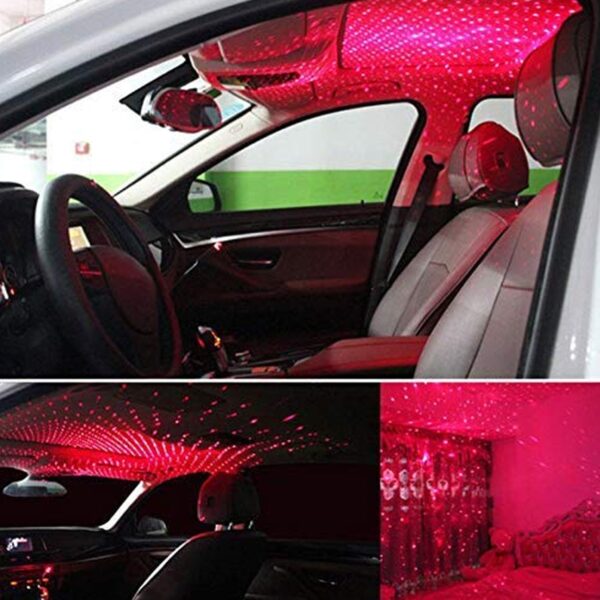 Light Galaxy Night Sky Ambiance Laser Micro Projector Atmosphere Ambient Roof Usb Light - Image 7