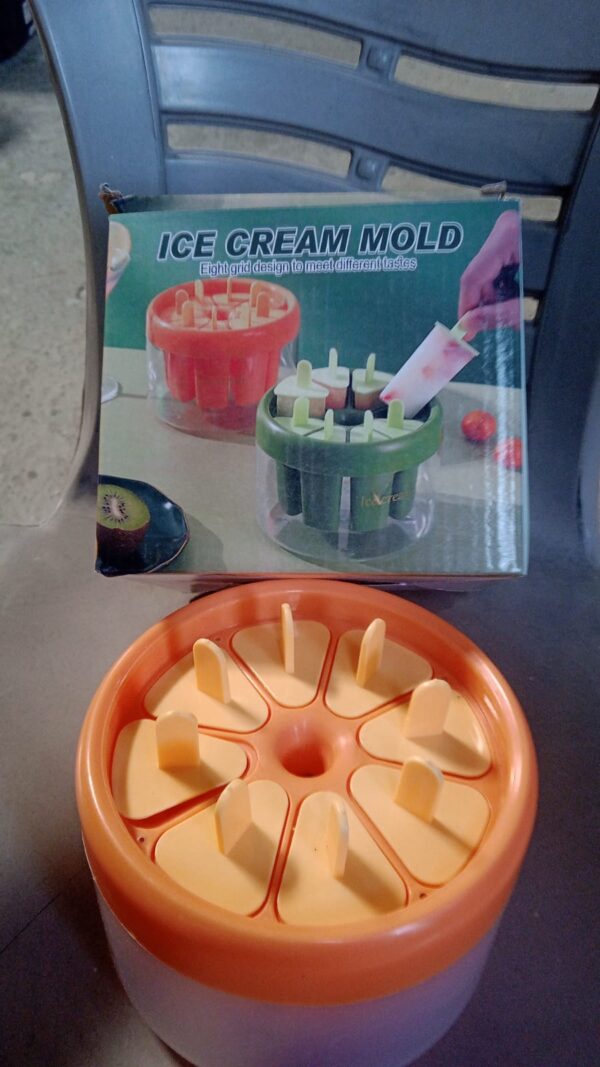 Ice Cream Candy Molds With Sticks Easy Release Summer Party Supplies Popsicles Candy Molds (8 Candy Mold Maker) - Image 8