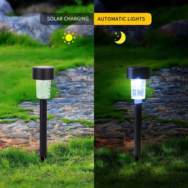 Solar Panel Led Spike Spot Light Landscape Garden Yard Path Lawn Outdors Solar Lamps, Waterproof Outdoor Decorative Landscape Lights for Garden, Patio, Yard, Walkway (MOQ :- 24) - Image 3