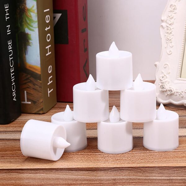 Multicolor LED Tealights Candles (24 Pack): Festive Decorations - Image 8