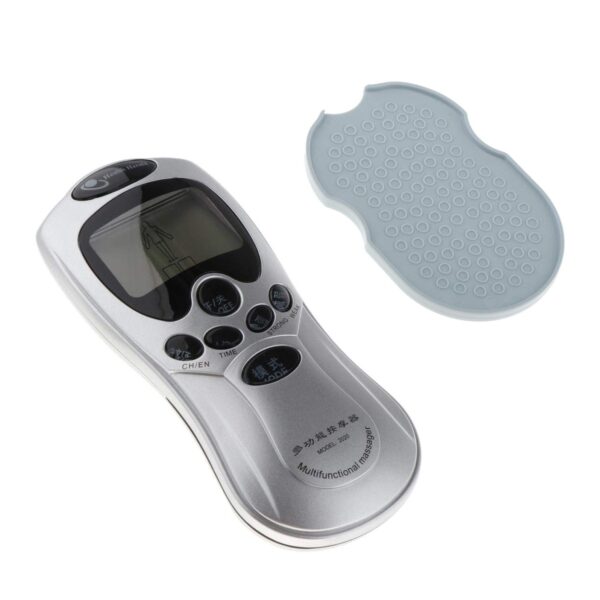Multifunctional Massager, Health Care Digital Chinese Meridian Tens Therapy Massager Relax Body Muscle Acupuncture Machine 4 Electrode Pads & Charger Adapter and Cable, Physiotherapy, Electric Digital Therapy neck back Mane Massage - Image 8