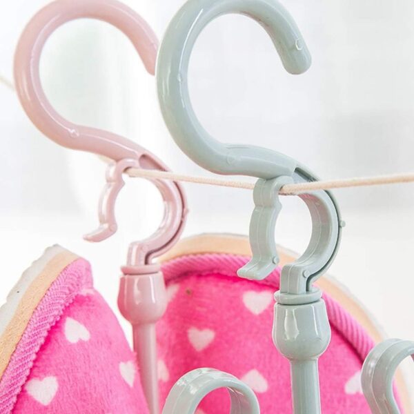 Shoes Drying Hanger, Rotatable Shoe Hanging Racks for Balcony Closet (1pc) - Image 8