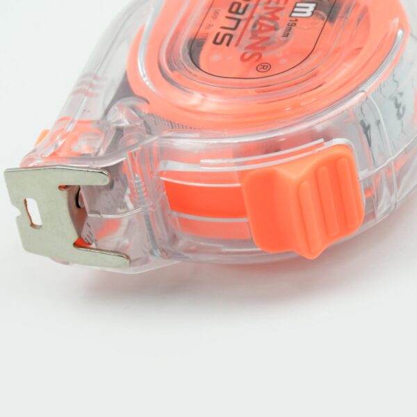 5 Meter Measuring Tape with Press Release Locking System, Measuring Tape with Transparent Gripper for Engineering/Hight/Decoration Measurement - Image 8