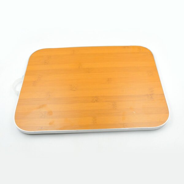 Wooden Chopping Board Big Size Kitchen Chopping Board Household Cutting Board Knife Board Vegetable Cutting and Fruit Multi-purpose Steel Vs Wooden Sticky Board Cutting board For Kitchen Use - Image 4