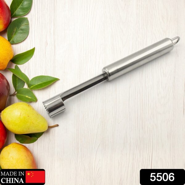 Fruit Core Stainless Steel Set, Core Remover for Apple and Pear, Kitchen Prep Tool Fruit Core Remover Tool with Soft Handle, Apple Corer Stainless Steel, Kitchen Gadget Dishwasher Safe - Image 2
