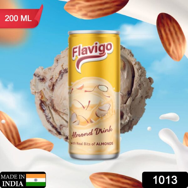 Flavigo Almond Drink Ice Cream Milkshake (200Ml) | Ice cream shakes - Image 3