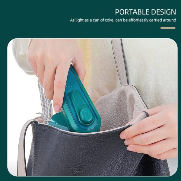 Mini Steamer & Iron: 2-in-1 Portable Travel Friendly - Image 10