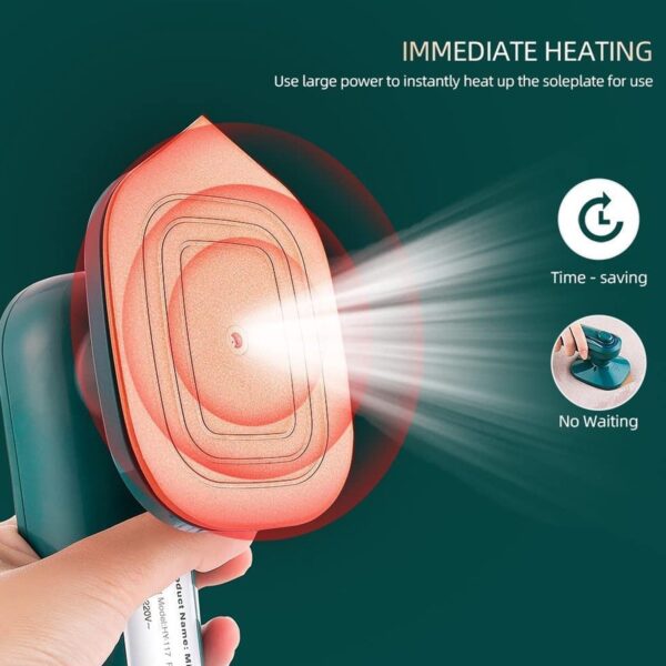 Mini Steamer & Iron: 2-in-1 Portable Travel Friendly - Image 12