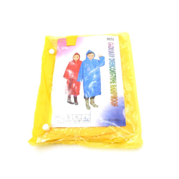 Mix Size Portable Student Rain Coat, Kid's Girl's & Boy's Outdoor Traveling Eva Material Raincoat/Rain wear/Rain Suit for Outdoor Accessory (1pc) - Image 5