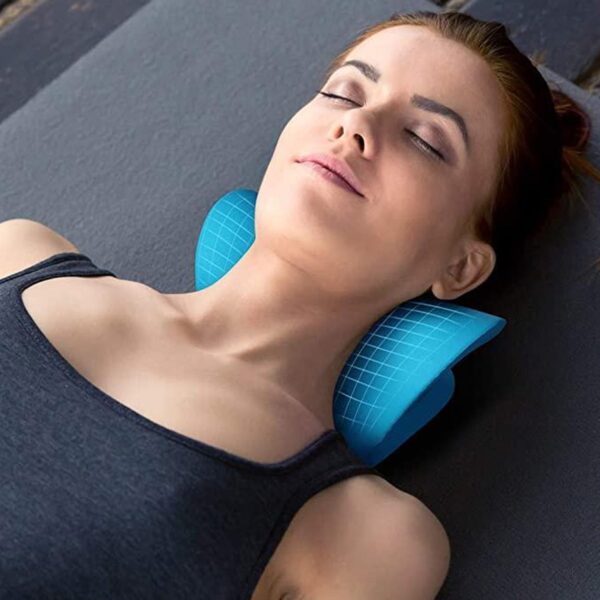 Neck Relaxer | Cervical Pillow for Neck & Shoulder Pain | Chiropractic Acupressure Manual Massage | Medical Grade Material | Recommended by Orthopaedics - Image 7