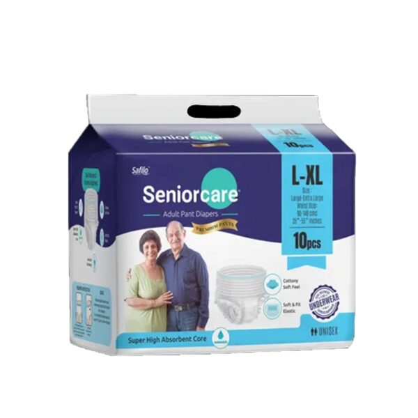 Large - Extra Large Senior care Adult Pull Up Diaper Pants (Waist Size (90-140 Cm | 35 -55 Inch) Adult Diapers  ( Large - Extra Large L-XL10Pc) - Image 4