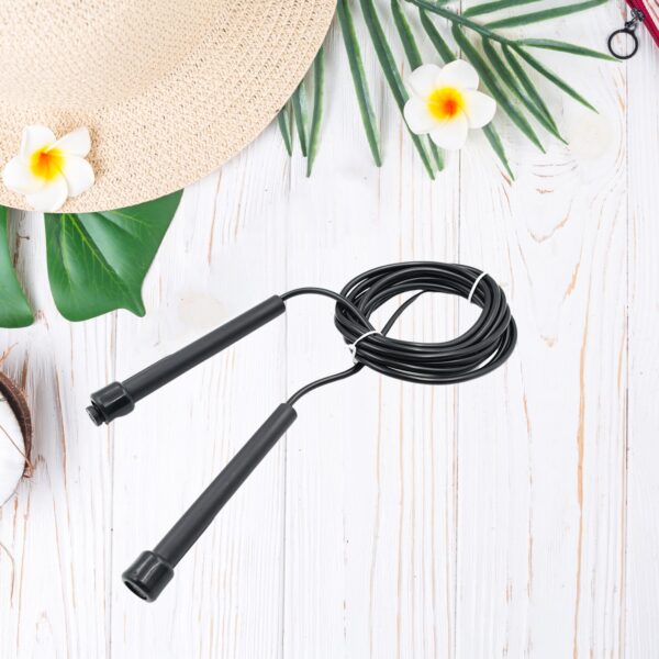 Speed Skipping Rope, Jump Rope With Pvc Handle, Sports Skipping Rope, Jump Rope for Weight Loss, Fitness, Sports, Exercise, Workout, For Men, Women, Boys & Girls 3mtr. - Image 6