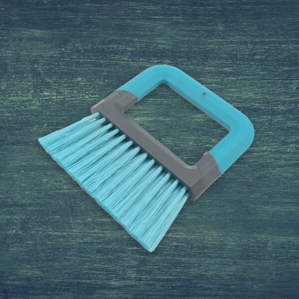 Plastic Cleaning Broom Brush and Dustpan Set Desktop Broom Sweep Cleaning Brush Dust Pan Car Keyboard Cleaning Household Dust Pan (1 Set) - Image 5