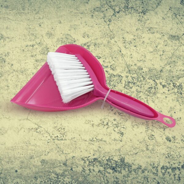 Mini Dustpan Supdi with Brush Broom Set for Multipurpose Cleaning, Cleaning Broom Brush and Dustpan | Sweep Set for All Surfaces, for Cleaning Tool for Desk, Car & Animal Waste etc (2 Pc Set) - Image 4