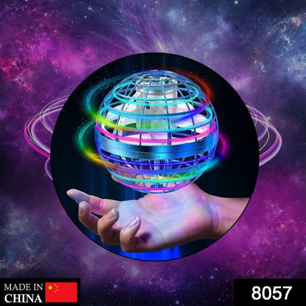 Flying Ball Toys, USB Rechargeable Built-in RGB Lights 360°Rotating Magic Controller, Flying Orb Ball Boomerang Mini Pro Spinner Blastoise Toys - Image 2