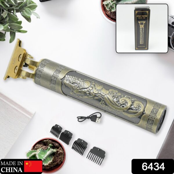 Hair Trimmer for Men Hair Style Trimmer, Professional Hair Clipper, Electric Shaving machine dry shaving for men - hair shaving and trimming beard With 4 adjustable blade clipper, Oil, Cleaning Brush - Image 2