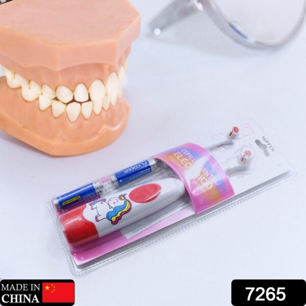 Electric Toothbrush for Kids and Adults Travel Portable Toothbrush With Extra 1 Brush Heads With 2 Battery - Image 4