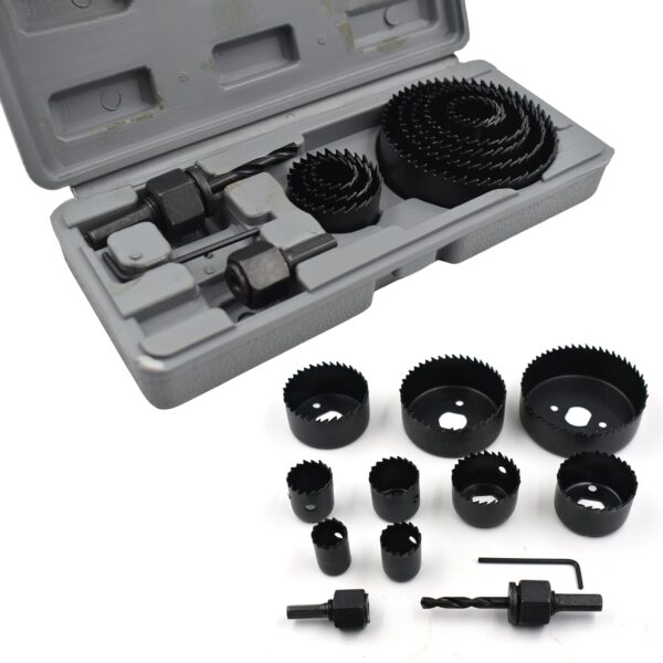 12 pcs 19-64mm Hole Saw Kit - Image 3