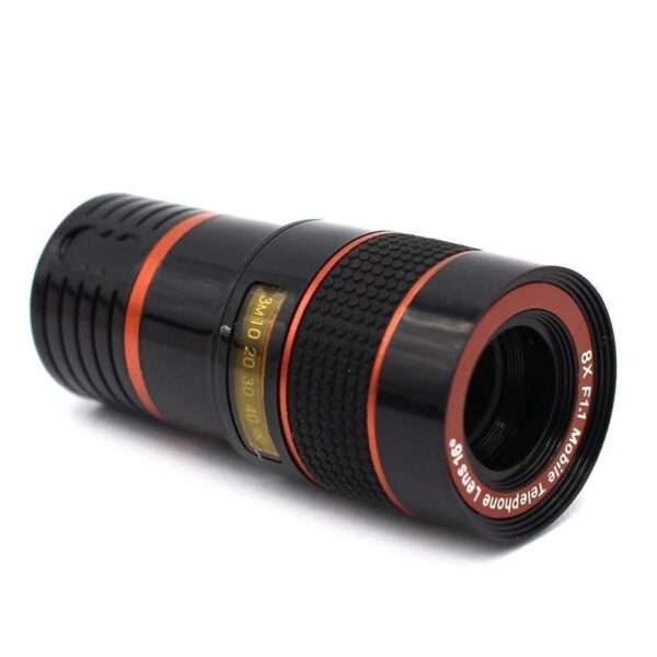 Clip-on 8X Optical Zoom Telescope Phone Camera Lens - Image 4