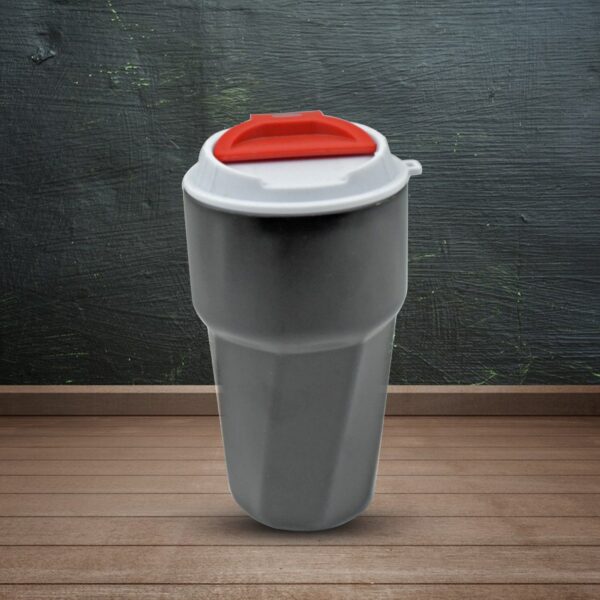 Stainless Steel Vacuum Insulated Travel Mug with Lid (1 Pc) - Coffee, Tea - Image 3