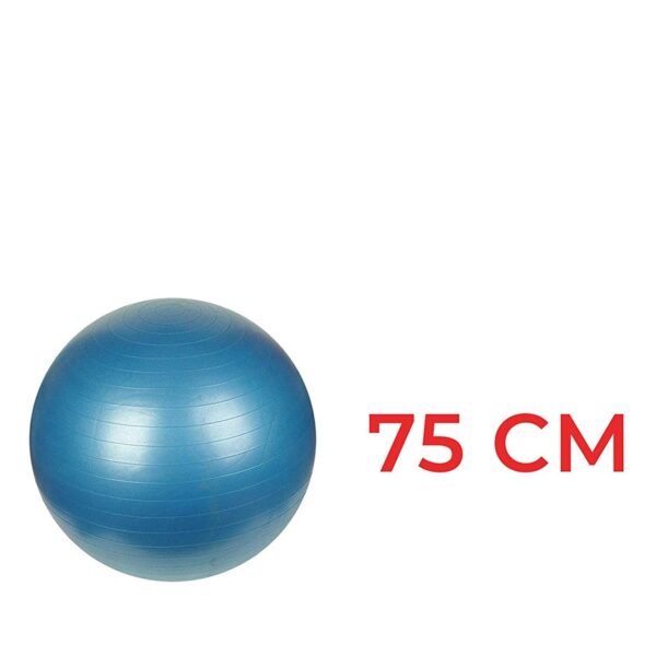 Anti-Burst Gym Ball with Pump (75 cm) - Image 3