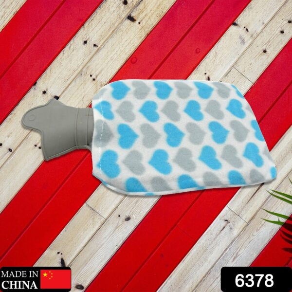 Hot Water Bag With Cover For Pain Relief, Neck, Shoulder Pain and Hand, Feet Warmer, Menstrual Cramps, Hot and Cold Therapy Leak Proof (1 Pc) - Image 3