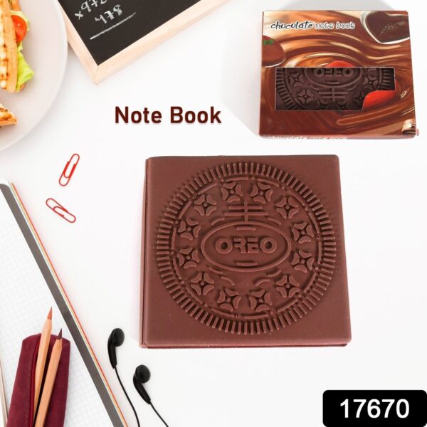 Chocolate Diary Notebooks Original Chocolate Smell Writing Practice Book Early Learning Copybook Premium Chocolate Book (1Pc / Book / 80 Pages)  - Image 2