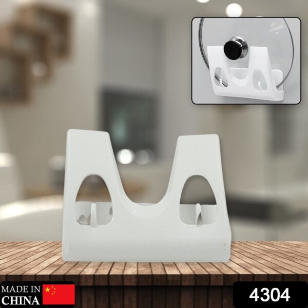 Multifunction Kitchen Rack: Plate, Dish Rack, Pot Lid Holder (Wall Mounted) - Image 2