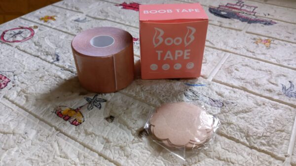 Boob Tape with Nipple Covers: Cotton, Breathable, Lift & Support (5m, 10 Pairs) - Image 10