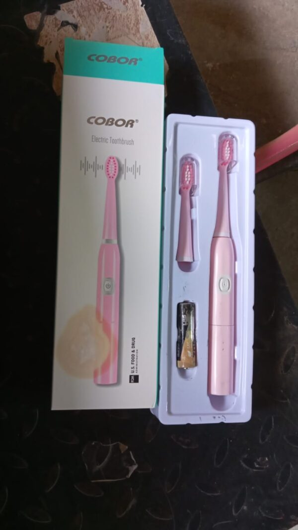 Electric Toothbrush for Kids and Adults Travel Portable Toothbrush With Extra 1 Brush Heads With 1 Battery - Image 7