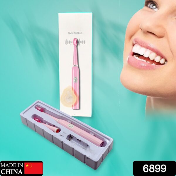 Electric Toothbrush for Kids and Adults Travel Portable Toothbrush With Extra 1 Brush Heads With 1 Battery - Image 2
