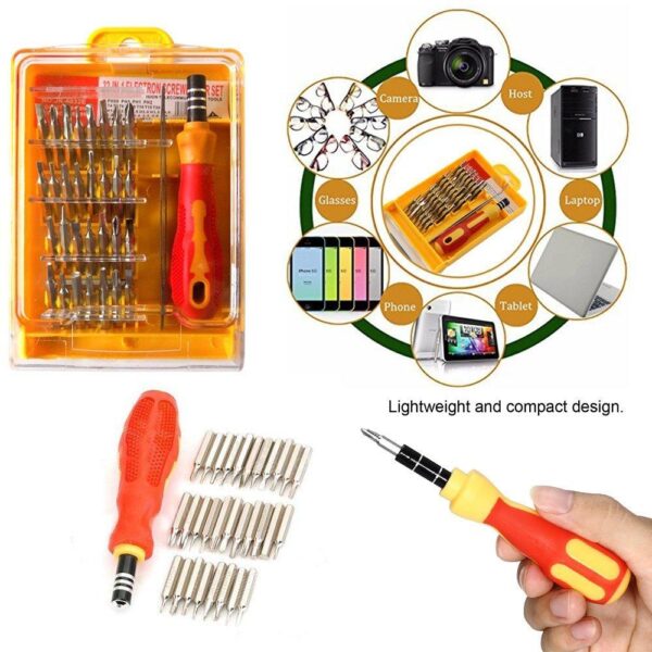 Screwdriver Set 32 in 1 with Magnetic Holder - Image 3
