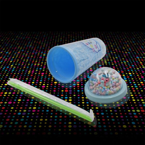 LED Light Unicorn Sipper Water Bottle Mason Jar Tumbler with Straw for Kids Glitter Sipper with Toy Drinking Cups for Boys and Girls School/Tuition/Gym/ Picnic, Kids and Adults, Birthday Return Gifts - Image 6