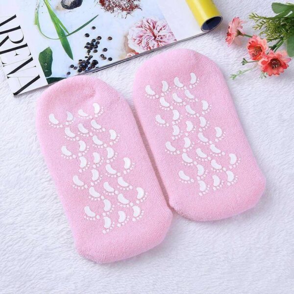Silicone Moisturizing Feet Socks Gel (1 pair) - Image 5