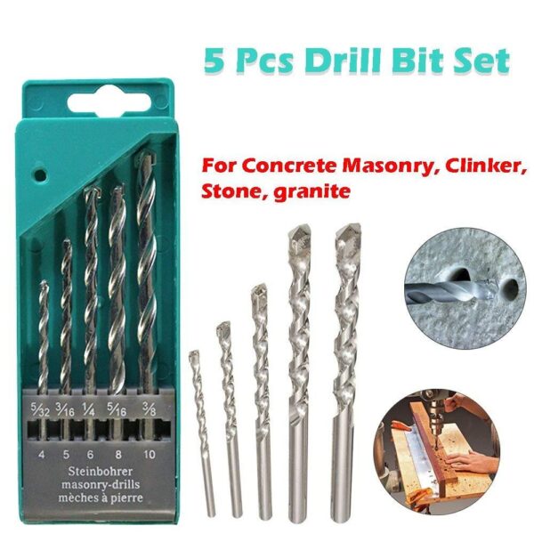 Metal Drill Bit Set (Multicolor, 5-Piece) - Image 7