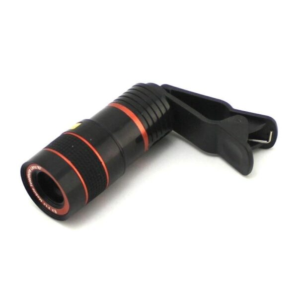 Clip-on 8X Optical Zoom Telescope Phone Camera Lens - Image 5