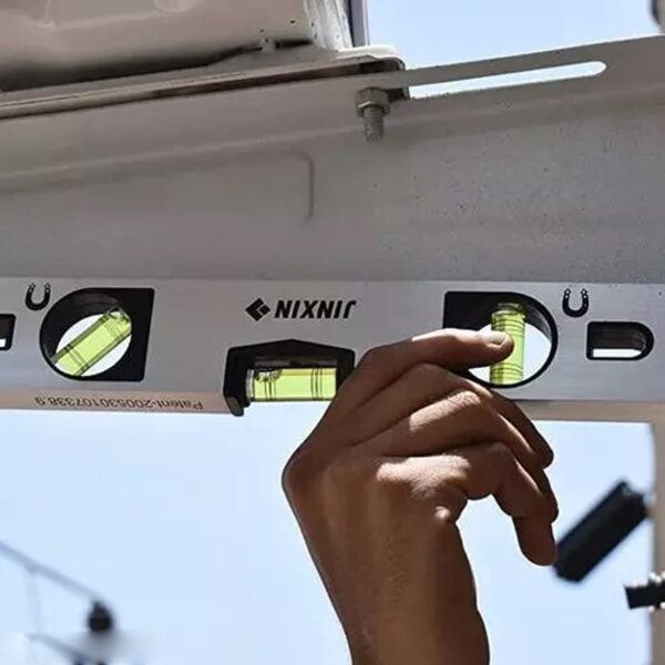 Spirit Level Carpenter's Level Magnetic Carpenter's Level  Overhead Viewing Slot for Levelling, Furniture & Construction - Image 4