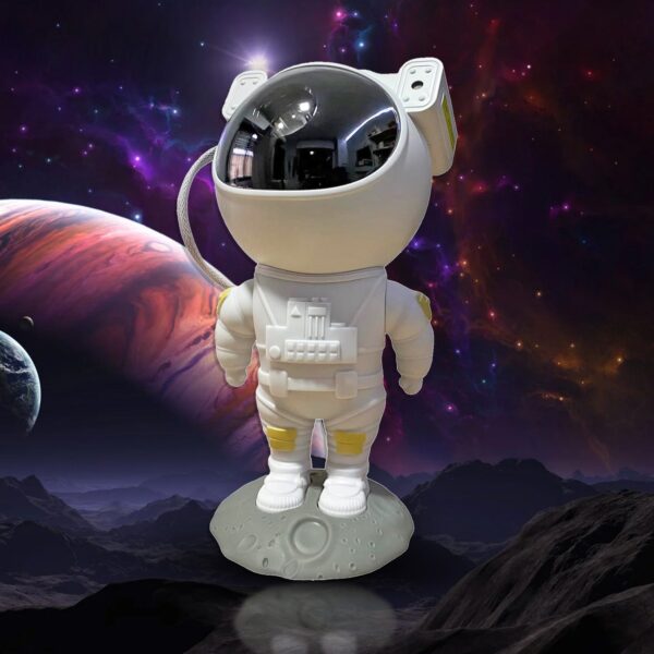 Robot Sky Space Stars Light Astronaut Galaxy Projector, Night lamp, Bedroom, Kids, Projector, Remote Control, Star Projector Will Take Children's to Explore The Vast Starry Sky for Adults, raksha bandhan, Diwali Gift - Image 2