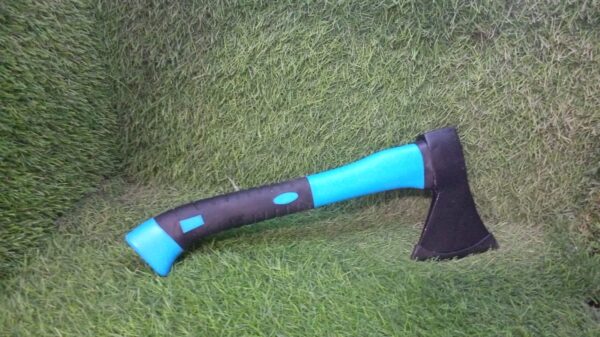 Gardening Tools 787Gm Hatchet Axe Fiberglass Body Rubberized Handle Wood Cutting Axe, Camping Axe, Safety Axe - Image 6