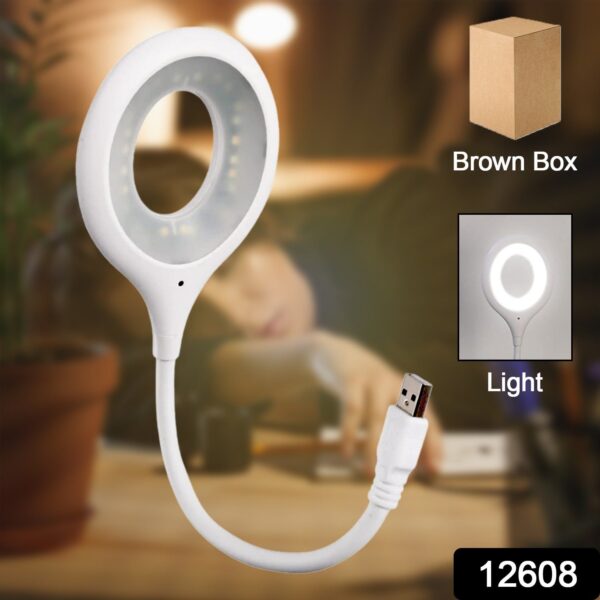 LED USB Light for Laptop, 16 LED Night Lights for Bedroom, Lightweight Small LED Reading Light Lamp with Flexible Neck, Desk Light for Home, Travel, Study, Office (1 Pc) - Image 3