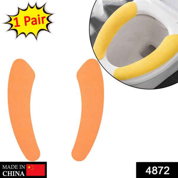 Toilet Seat Cover, Toilet Seat Cushion Soft and Warm Washable Toilet seat Cover Sheets Comfortable - Image 2
