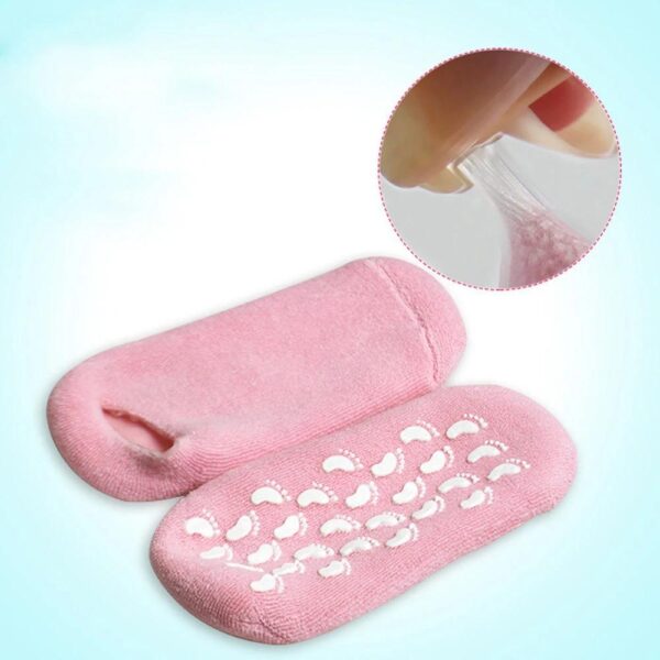 Silicone Moisturizing Feet Socks Gel (1 pair) - Image 3